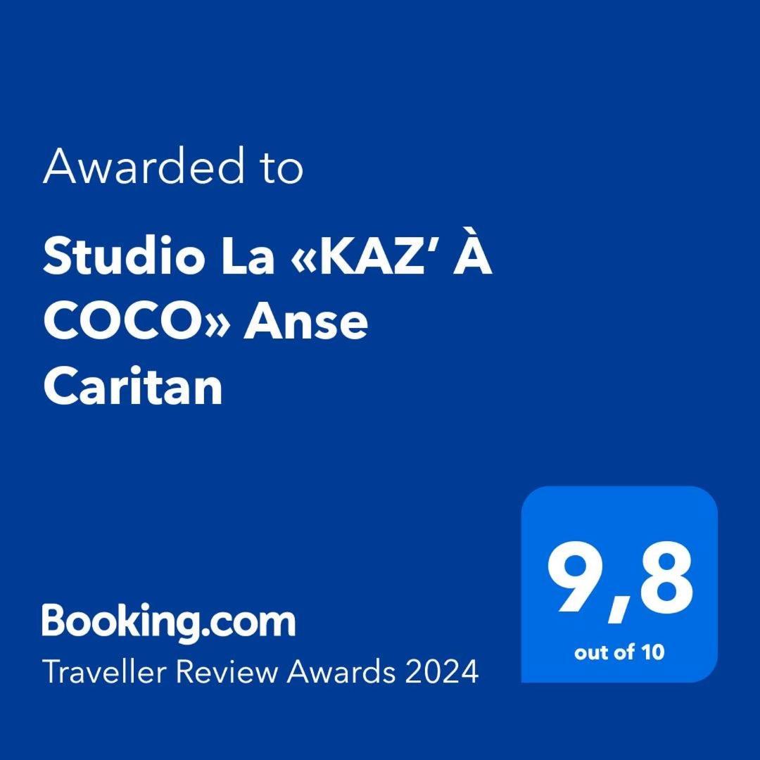 Studio La «Kaz' A Coco» Anse Caritan Sainte-Anne Bagian luar foto